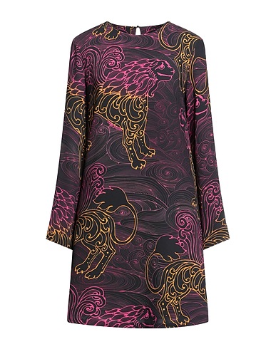 OTTOD'AME Short dress Black 100% Polyester