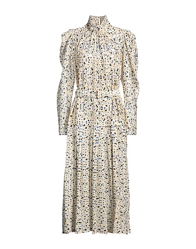 SABINA MUSÁYEV Midi dress Cream 100% Polyester