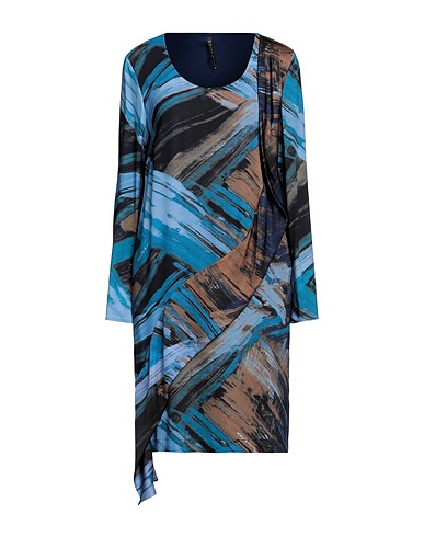 MANILA GRACE Office dress Light blue 100% Viscose