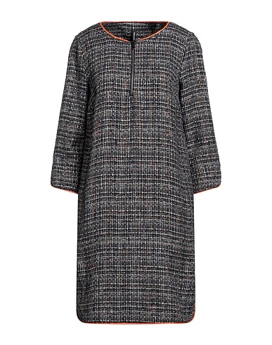 PIANURASTUDIO Kurzes Kleid Marineblau 68% Polyester, 32% Acryl