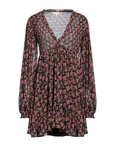 byTIMO Short dress Black 100% Recycled polyester