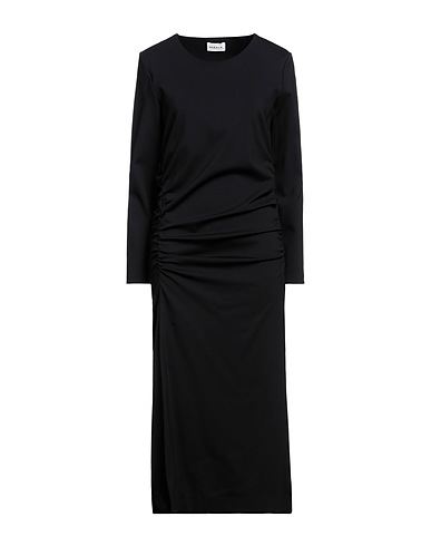 P.A.R.O.S.H. Midi dress Black 86% Polyamide, 14% Elastane