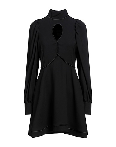 SIMONA CORSELLINI Vestito corto Nero 100% Poliestere
