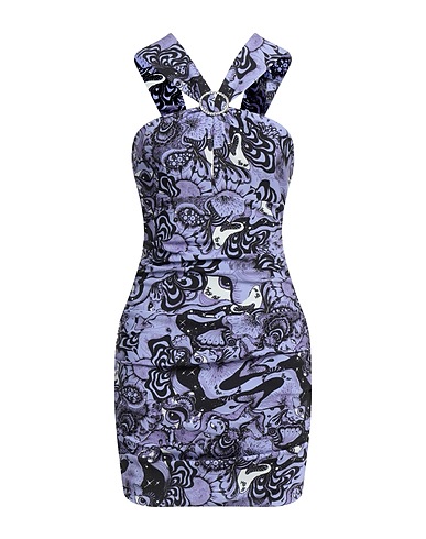 ANIYE BY Short dress Purple 88% Polyester, 12% Elastane
