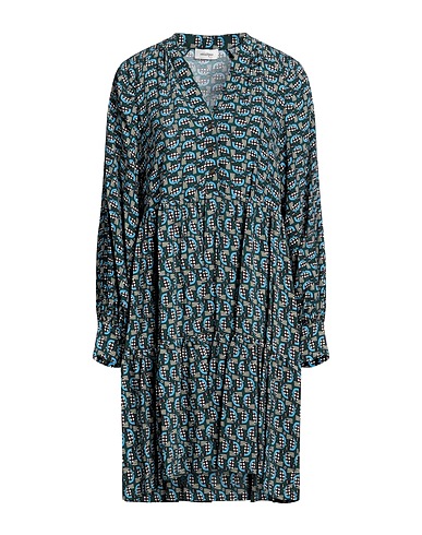 OTTOD'AME Midi dress Dark green 100% Viscose
