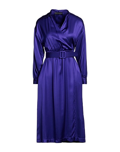 ICONA by KAOS Midi dress Dark purple 100% Viscose