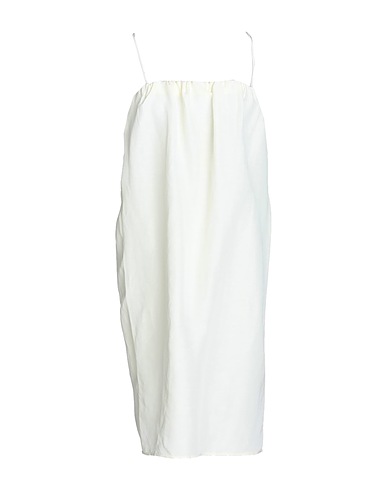 ARKET Midi dress Pastel yellow 55% Viscose, 45% Linen