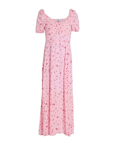 & OTHER STORIES Midi-Kleid Rosa 100% Viskose