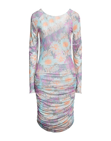 ROTATE BIRGER CHRISTENSEN Midi-Kleid Säuregrün 90% Polyester, 10% Elastan
