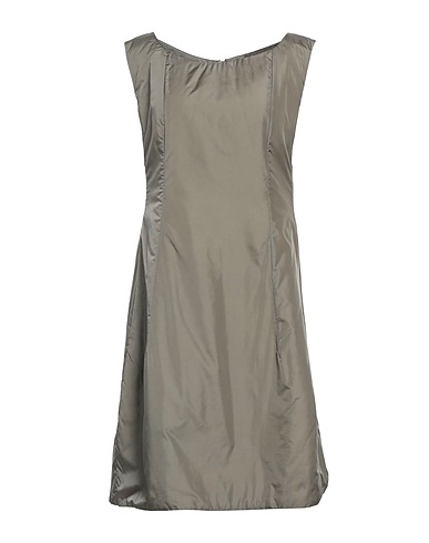 ASPESI Short dress Military green 100% Polyamide