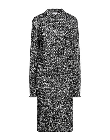 ACNE STUDIOS Office dress Black 100% Cotton, Acrylic, Nylon, Mohair wool, Wool