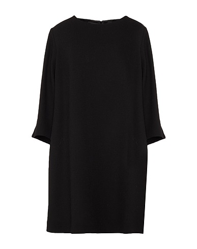 ANITA DI. Vestito corto Nero 100% Lana