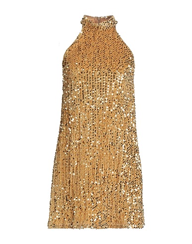 MERCI ITALIA Short dress Camel 100% Polyester