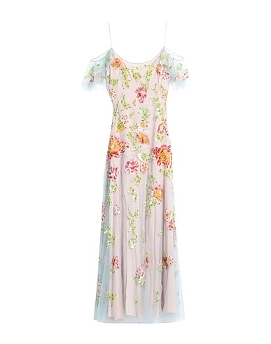 ANNA MOLINARI BLUMARINE Robe longue Bleu ciel 100% Polyamide