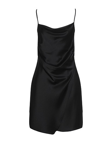 NANUSHKA Short dress Black 78% Triacetate, 22% Polyester