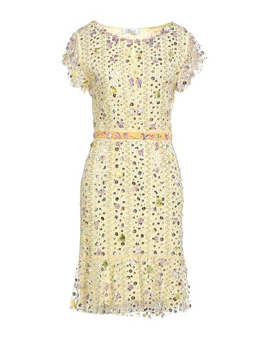 ANNA MOLINARI BLUMARINE Sheath dress Pastel yellow 100% Polyamide