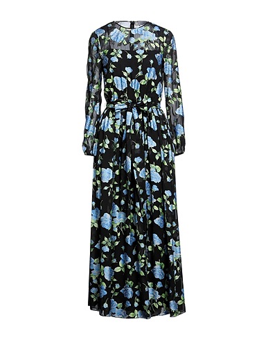 REDValentino Long dress Black 100% Polyester