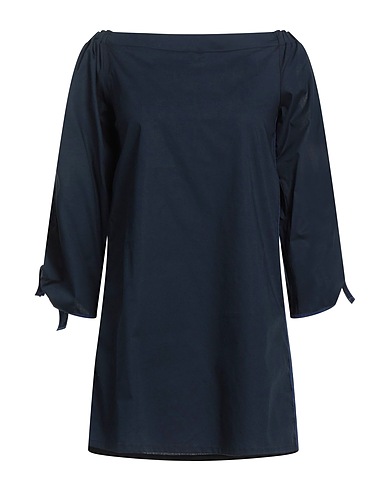 JUCCA Office dress Midnight blue 97% Cotton, 3% Elastane