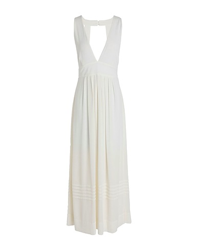 SEE BY CHLOÉ Long dress Off white 100% Polyester