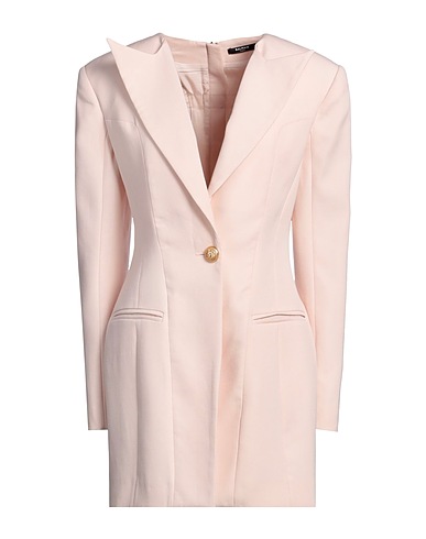 BALMAIN Short dress ROSA CHIARO 100% Wool