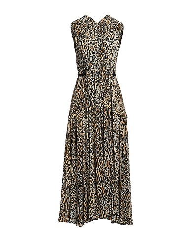PROENZA SCHOULER Long dress Sand 100% Viscose, Triacetate, Polyester