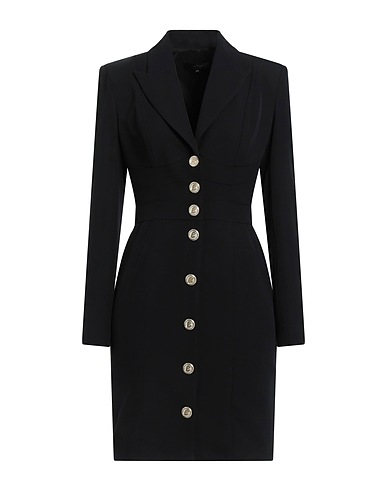 W LES FEMMES by BABYLON Elegant dress Black 95% Polyacrylic, 5% Elastane