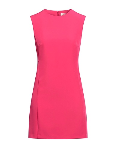 KONTATTO Sheath dress FUCSIA 89% Polyester, 11% Elastane