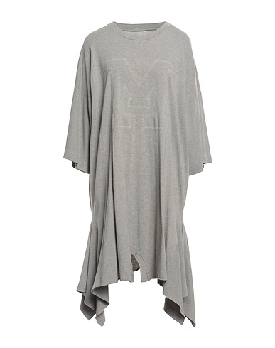 MM6 MAISON MARGIELA Vestito corto Grigio 100% Cotone