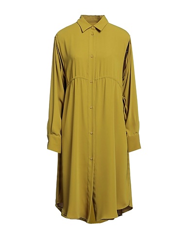 MM6 MAISON MARGIELA Shirt dress Military green 100% Polyester