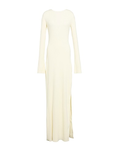 MACH & MACH Long dress Cream 70% Viscose, 30% Polyester