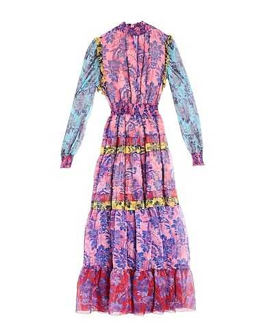 VERSACE JEANS COUTURE Langes Kleid Antikrosa 100% Polyester