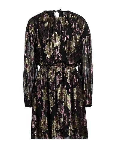ALLURE Vestito corto Nero 40% Viscosa, 30% Seta, 30% Lurex®