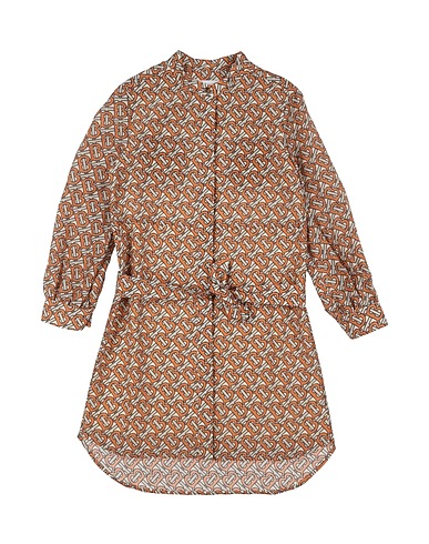 BURBERRY Hemdkleid Beige 73% Baumwolle, 27% Seide