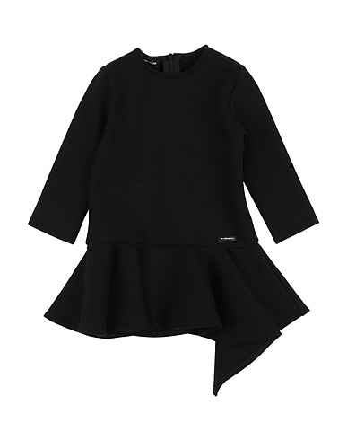 DSQUARED2 Baby dress Black 70% Rayon, 25% Nylon, 5% Elastane