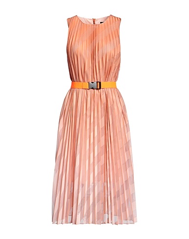 ARMANI EXCHANGE Midi dress Mandarin 100% Polyester, Elastane
