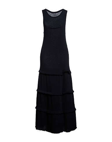 MM6 MAISON MARGIELA Long dress Midnight blue 80% Wool, 20% Polyamide