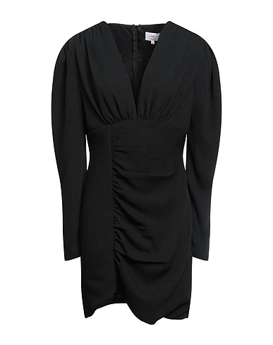 CILEM TUNC Short dress Black 97% Polyester, 3% Elastane