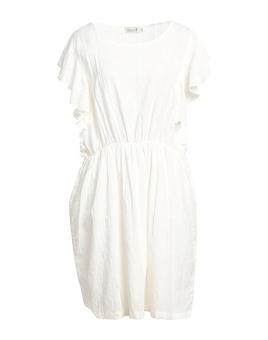 MOLLY BRACKEN Short dress White 100% Cotton