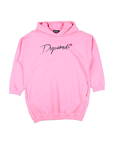 DSQUARED2 Robe Rose 100% Coton, Élasthanne