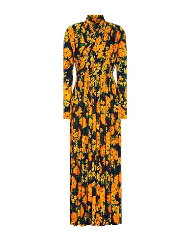 BALENCIAGA Long dress Midnight blue 95% Viscose, 5% Elastane