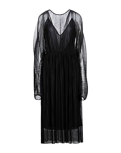 LIVIANA CONTI Long dress Black 100% Polyester