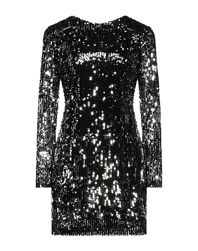 ANGELA DAVIS Vestito corto Nero 100% Poliestere