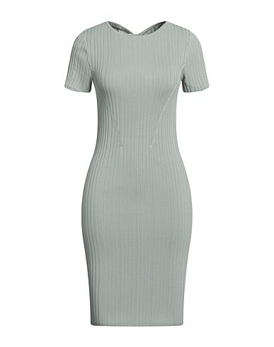 GUESS Sheath dress Sage green 65% Viscose, 35% Polyamide