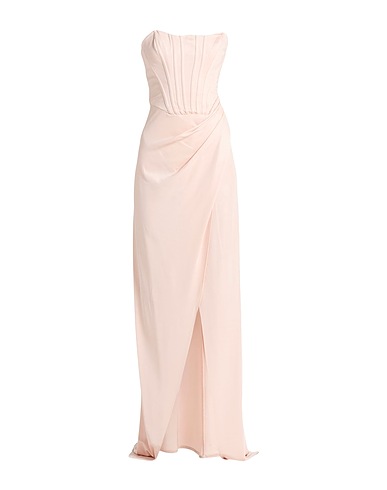 ELISABETTA FRANCHI VESTIDOS Rosa palo 96% Viscosa, 4% Elastán
