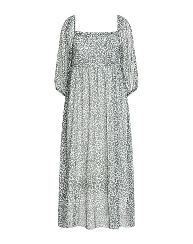 BAUM UND PFERDGARTEN Midi dress Dark green 94% Recycled polyester, 6% Elastane