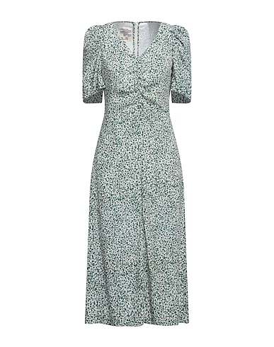 BAUM UND PFERDGARTEN Midi dress White 60% Viscose, 40% Silk