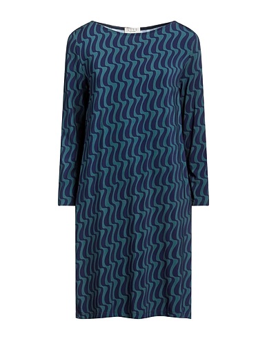 SIYU Short dress Deep teal 95% Viscose, 5% Elastane