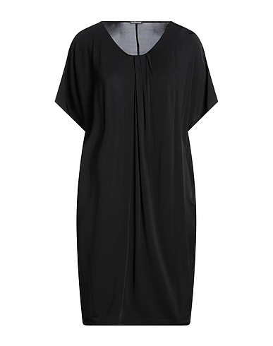 GIO D'AMARE Short dress Black 95% Viscose, 5% Elastane