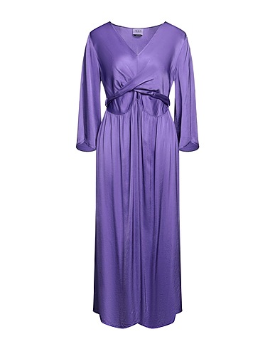 BERNA Midi dress Purple 100% Viscose
