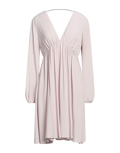 JUCCA Short dress Light pink 69% Acetate, 31% Silk